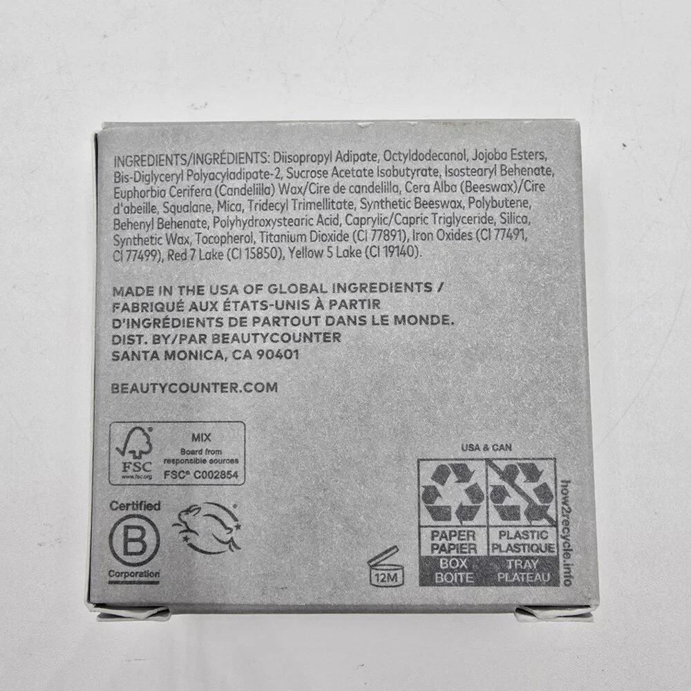 BEAUTYCOUNTER Cheeky Clean Cream Blush Chai 0.15 Oz New in Box - Picture 3 of 7